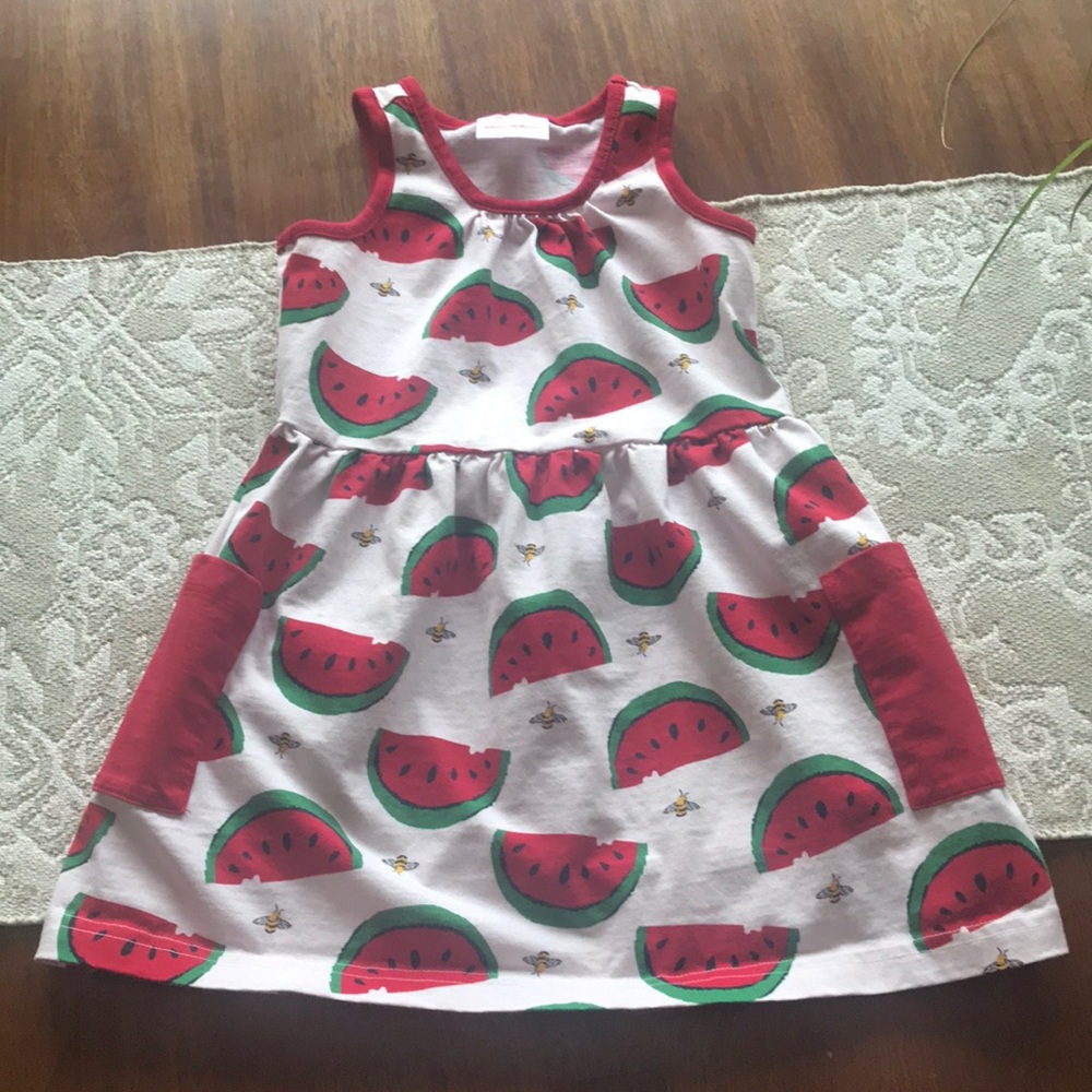 Hanna Andersson Watermelon Dress